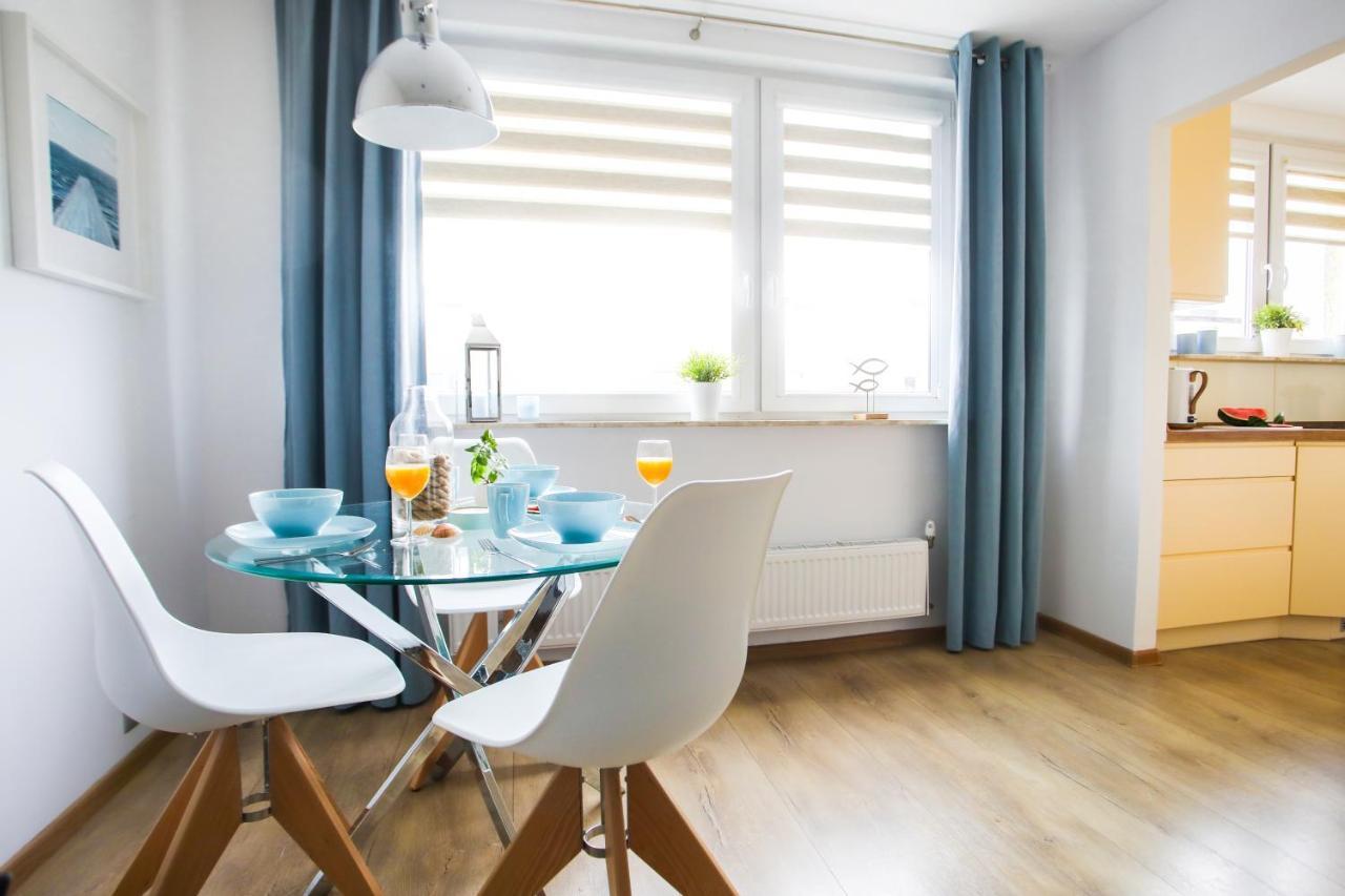Apartament Blekitno Na Bialym Wladyslawowo Exterior foto