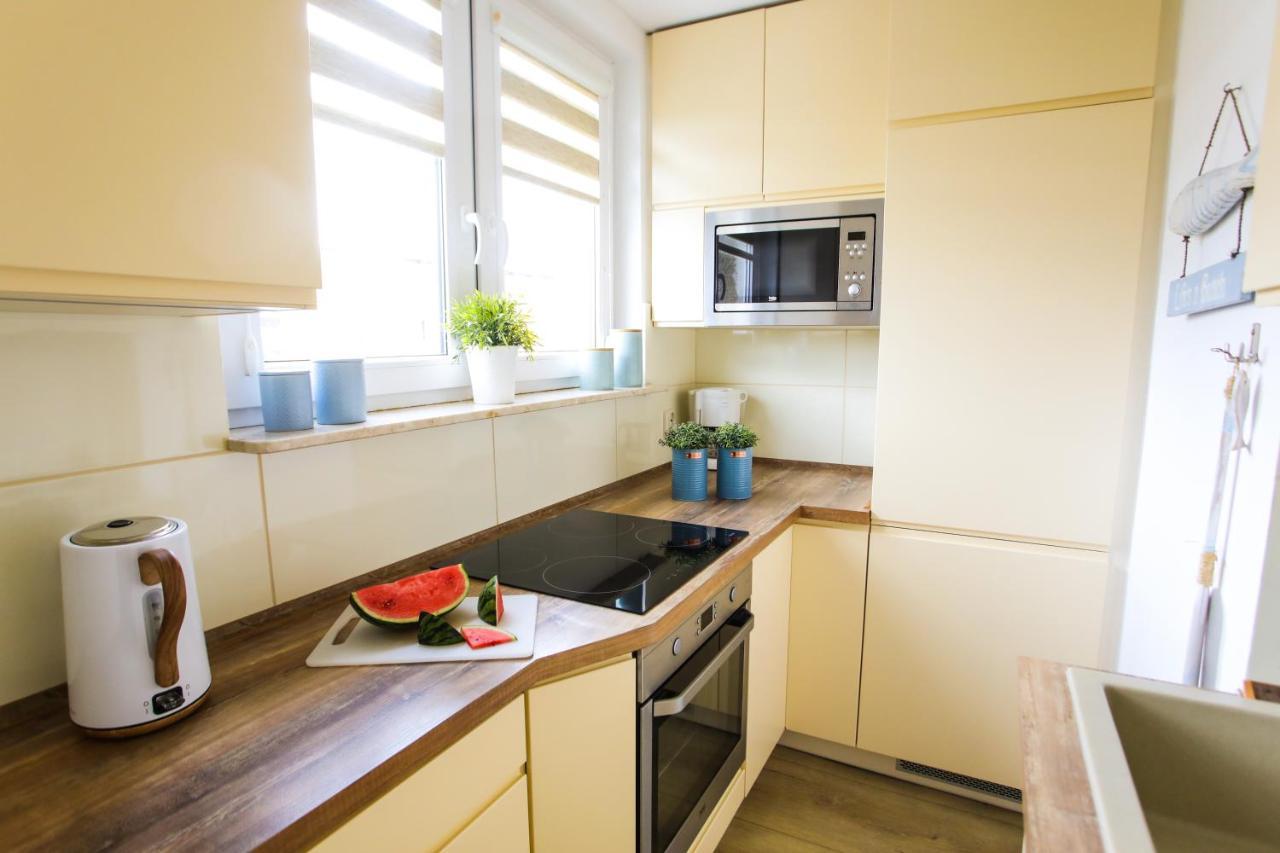 Apartament Blekitno Na Bialym Wladyslawowo Exterior foto